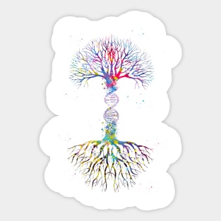 DNA Tree Sticker